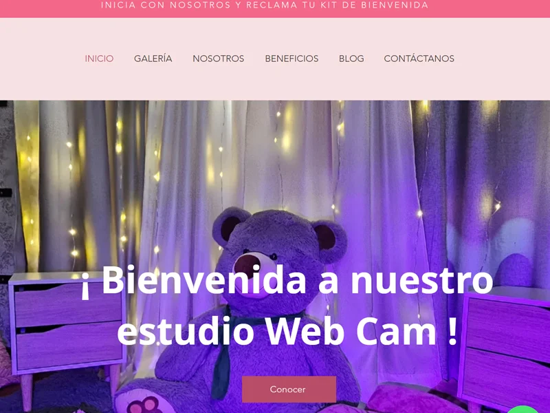 Sweet Rose Studio estudio webcam en Colombia