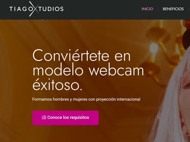 TiagoXtudios estudio webcam en Colombia